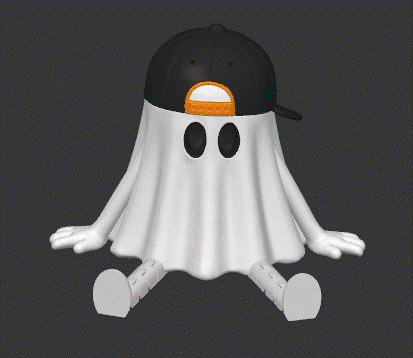 Halloween Flexi Pumpkin and Ghost Shelf Sitters Collection (Sold Separately)