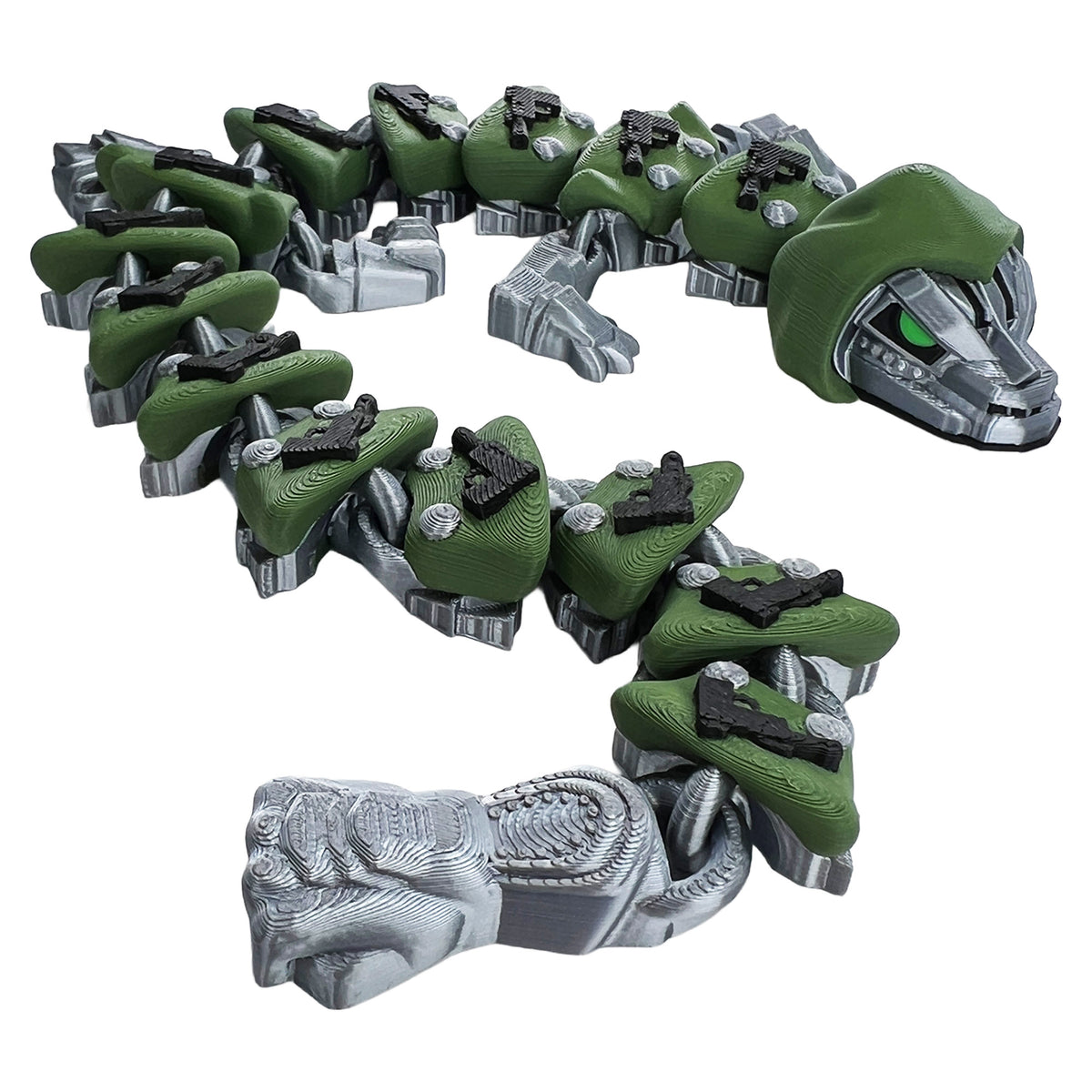 Military Dragon – 3D Printed Collectible