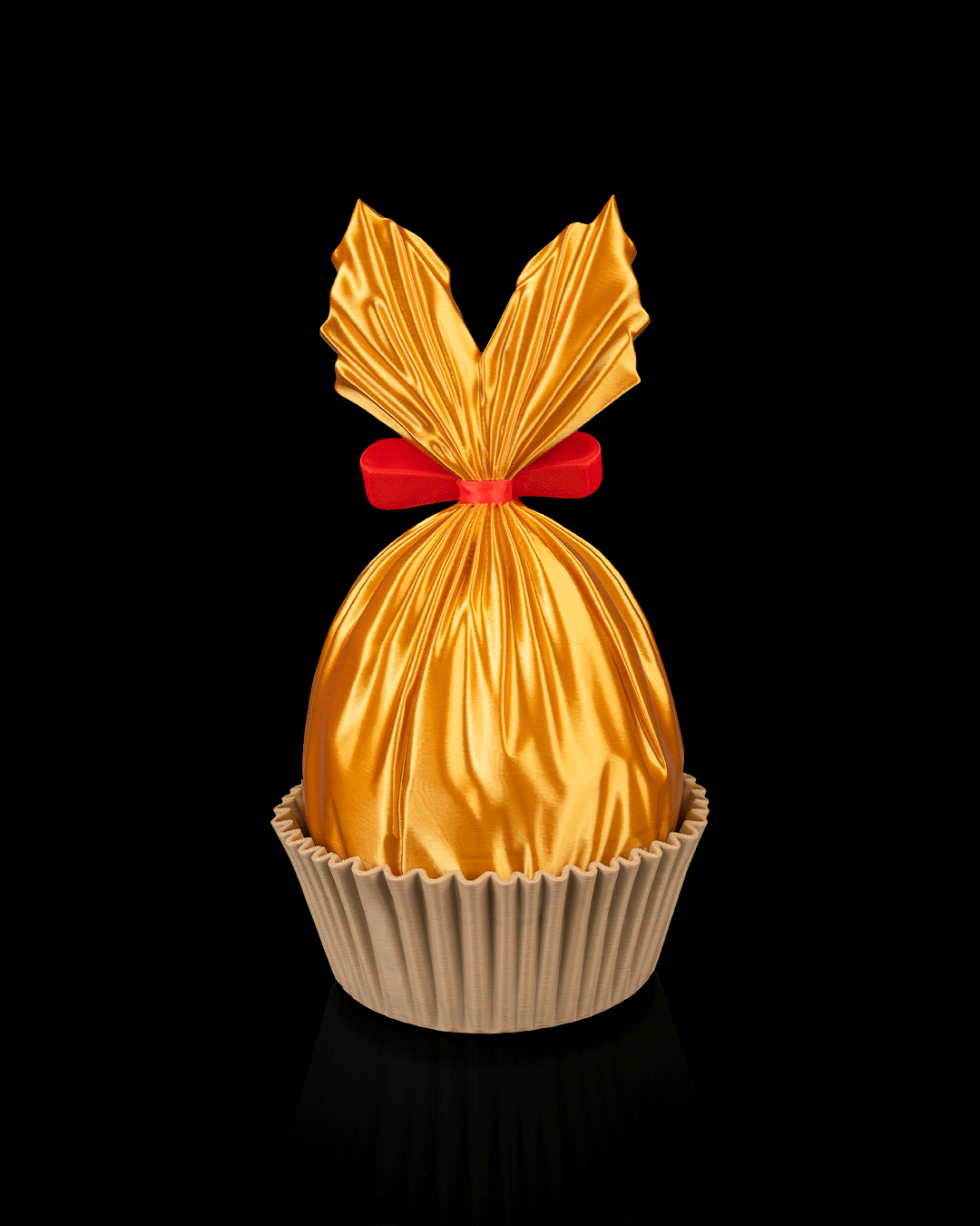 Golden Treat Container