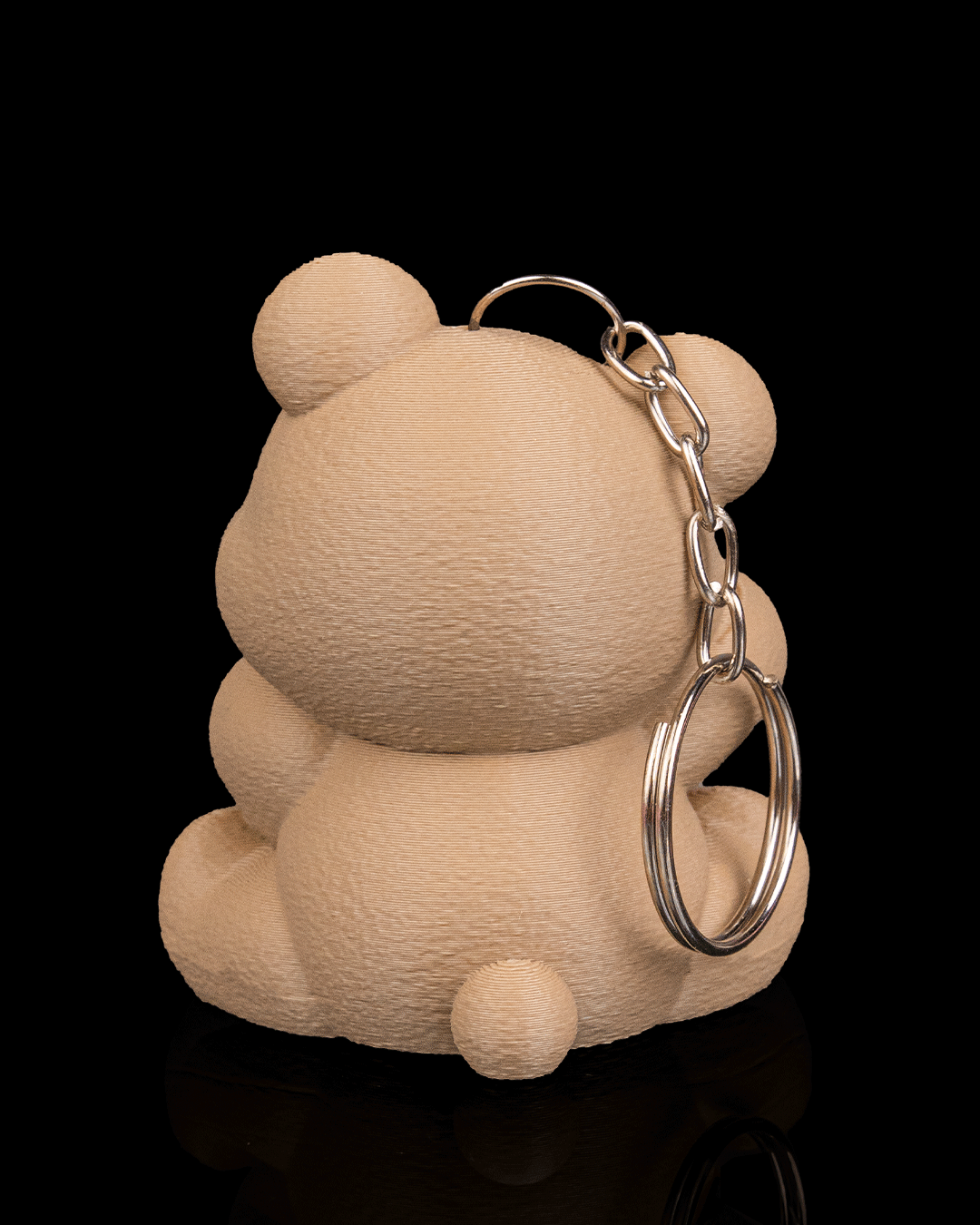 Heart Blossom Bear Keychain