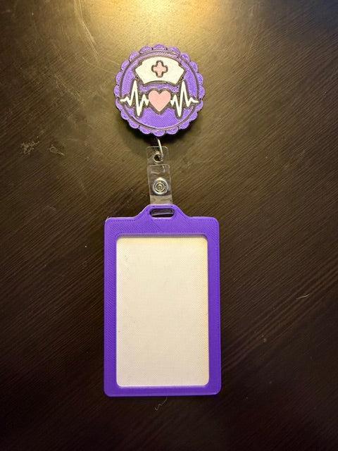 RN Badge Reel – Show Your Nursing Pride in Style!