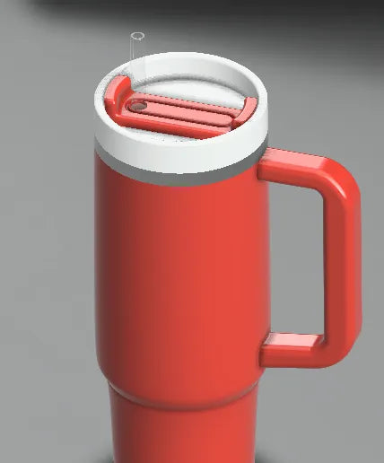 Tumbler Keychain with Working Threads & Storage – 3D Printed Functional Collectible