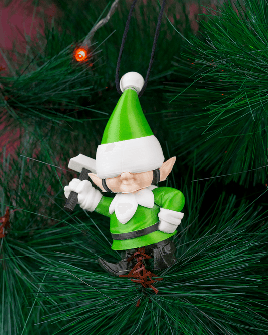 Jingle Pal Christmas Ornament – Santa’s Spirited Sidekick!