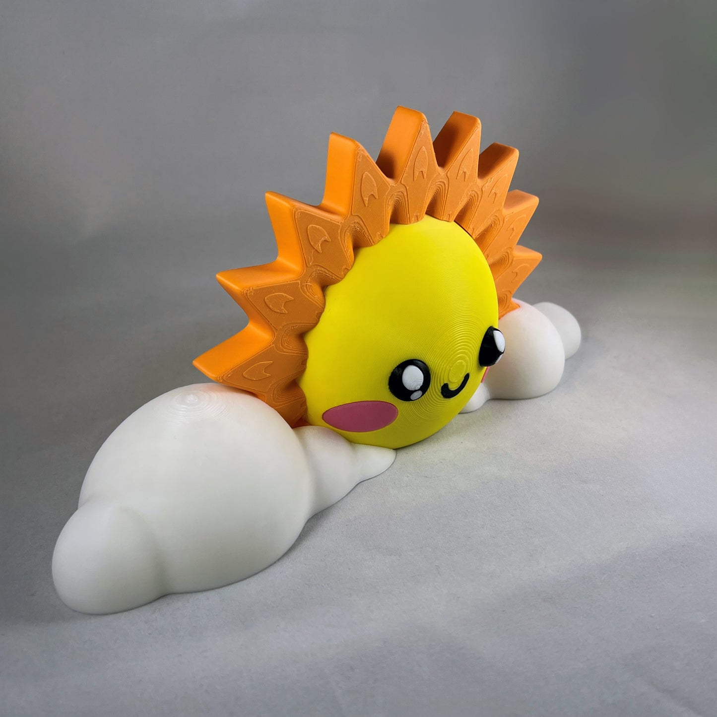 Kawaii Sun and Clouds Figurine