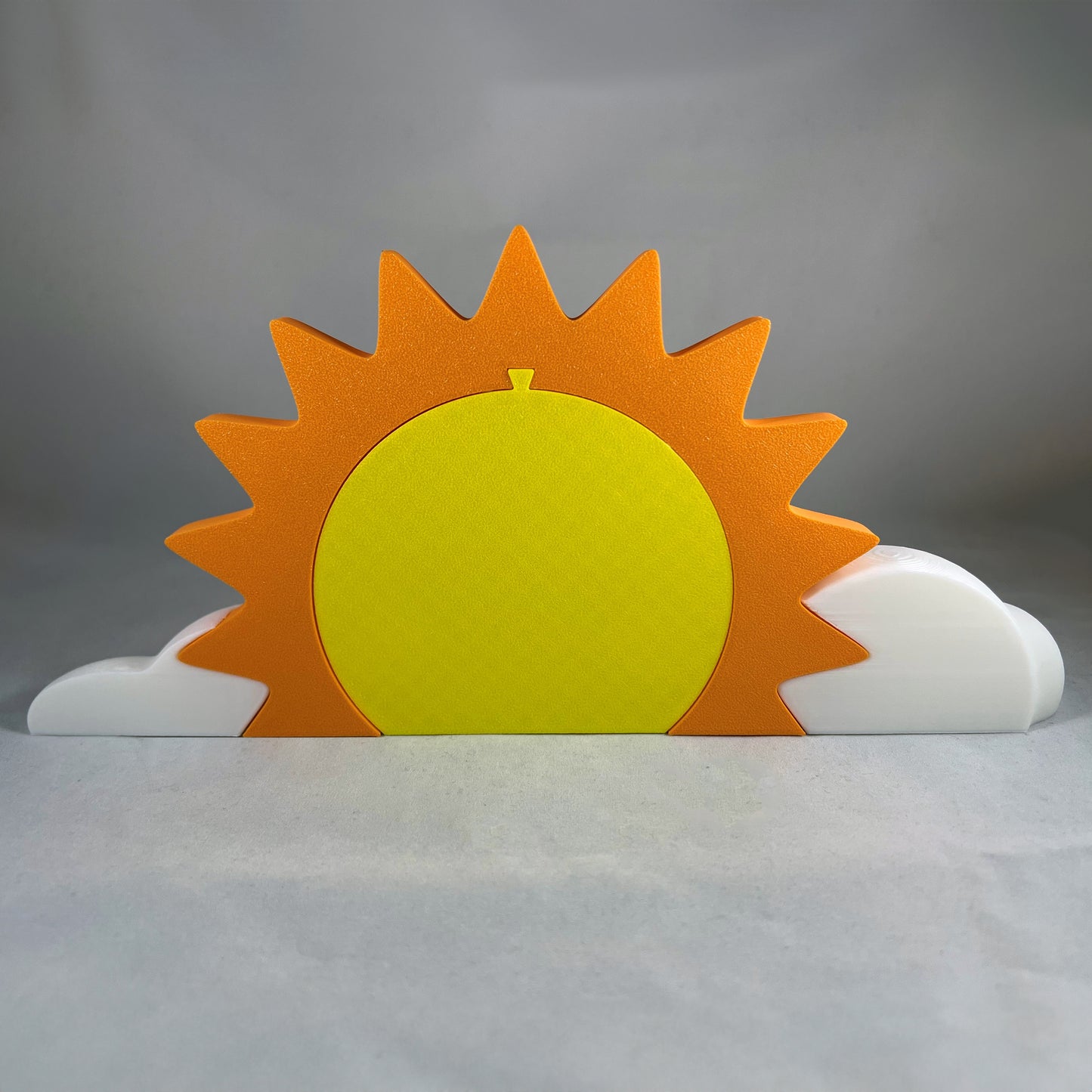 Kawaii Sun and Clouds Figurine
