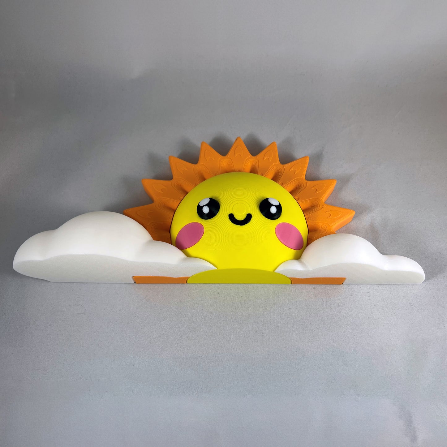 Kawaii Sun and Clouds Figurine