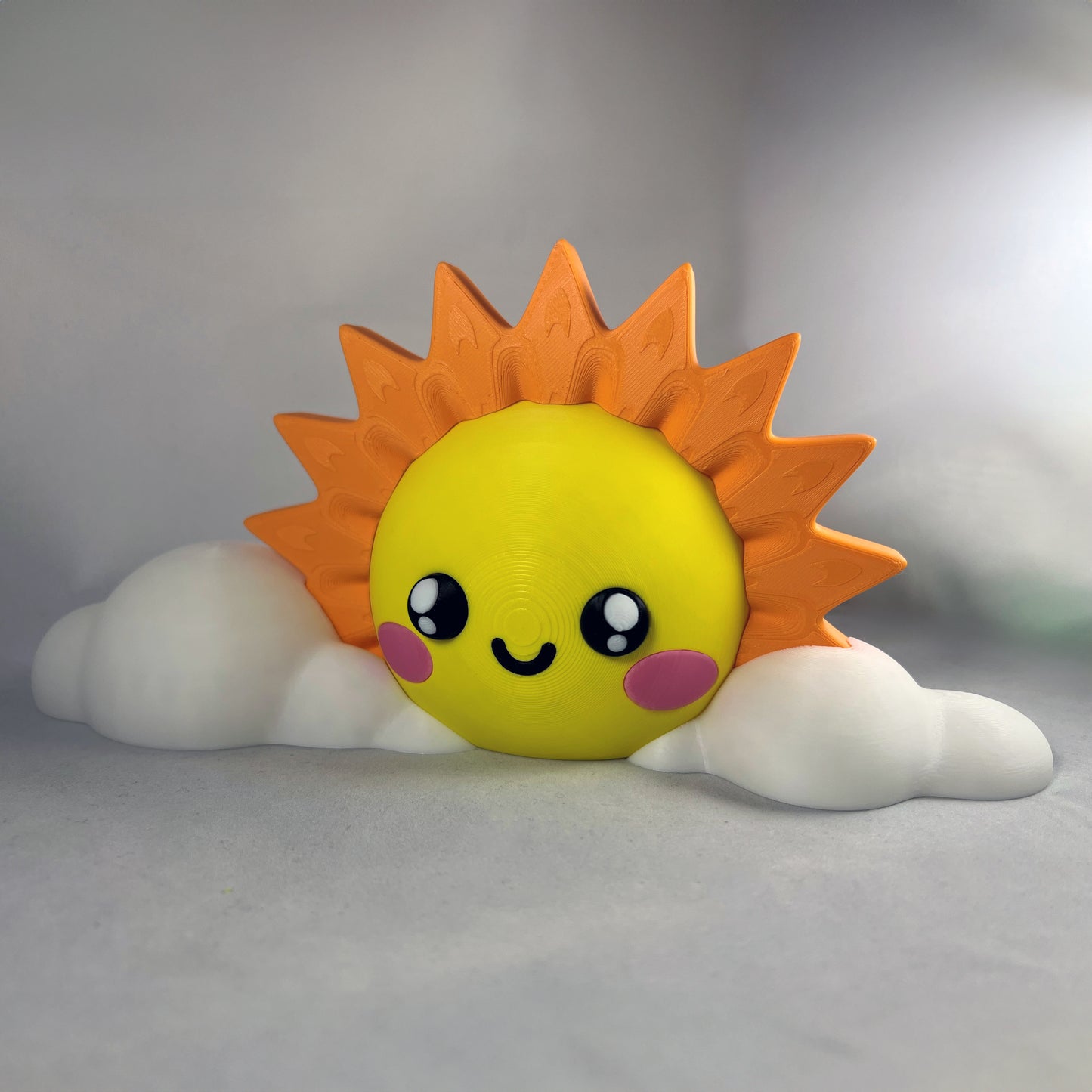 Kawaii Sun and Clouds Figurine