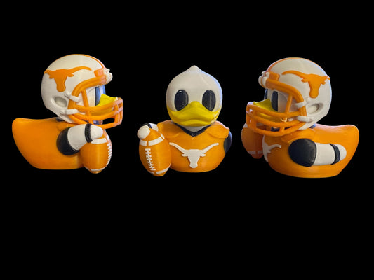 University of Texas Football Duck – 3D Printed Collectible Art