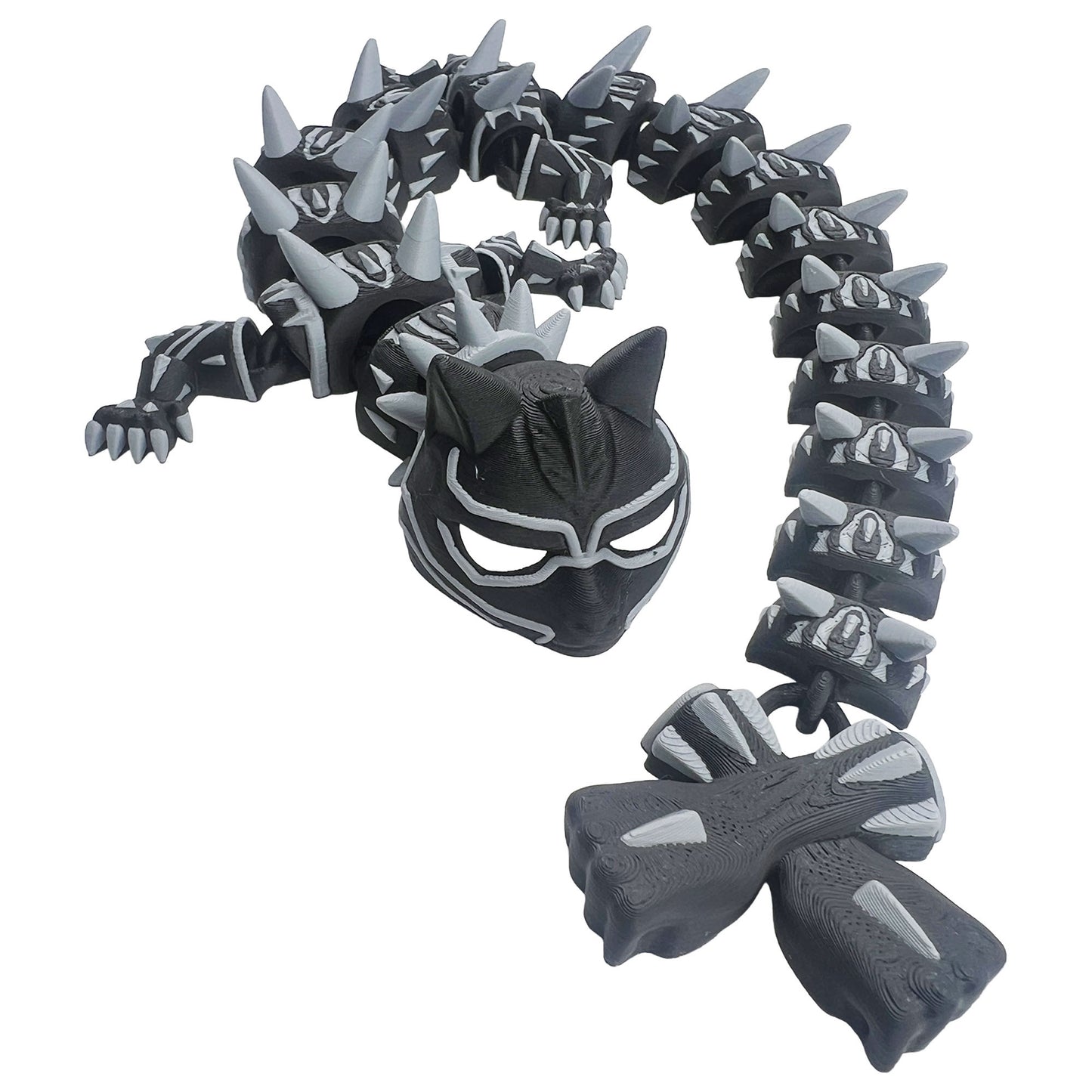 Jaguar Dragon – 3D Printed Collectible