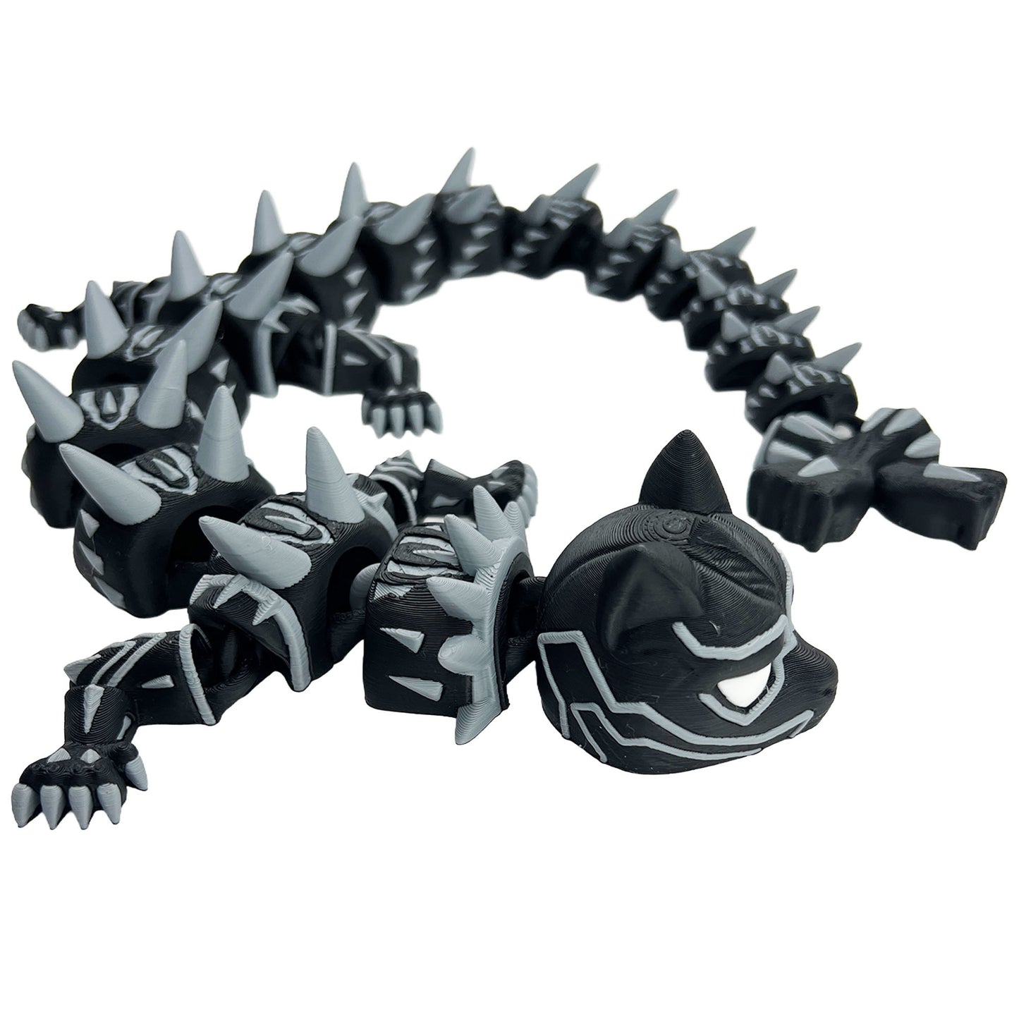Jaguar Dragon – 3D Printed Collectible