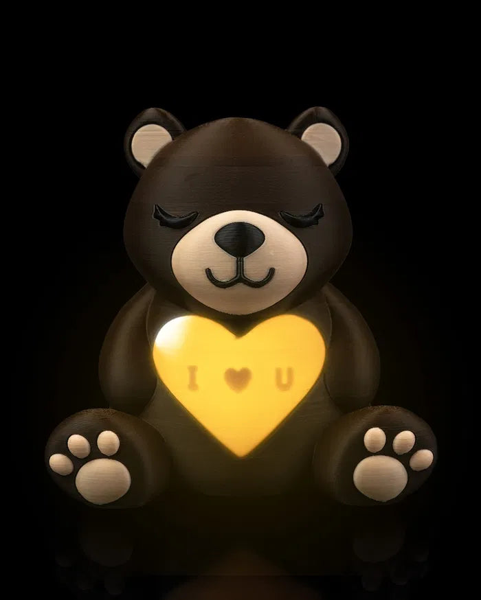 Light-hearted Bear Light Decor