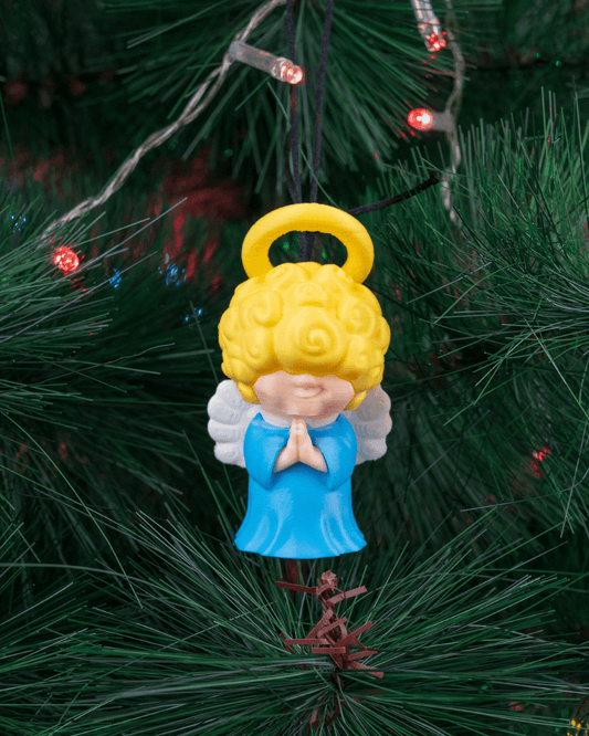 Little Angel Christmas Ornament – A Tiny Guardian of Holiday Peace