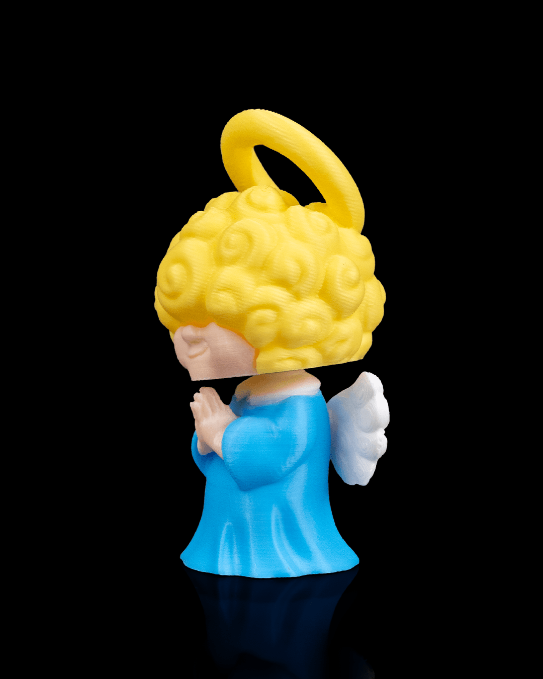 Little Angel Christmas Ornament – A Tiny Guardian of Holiday Peace