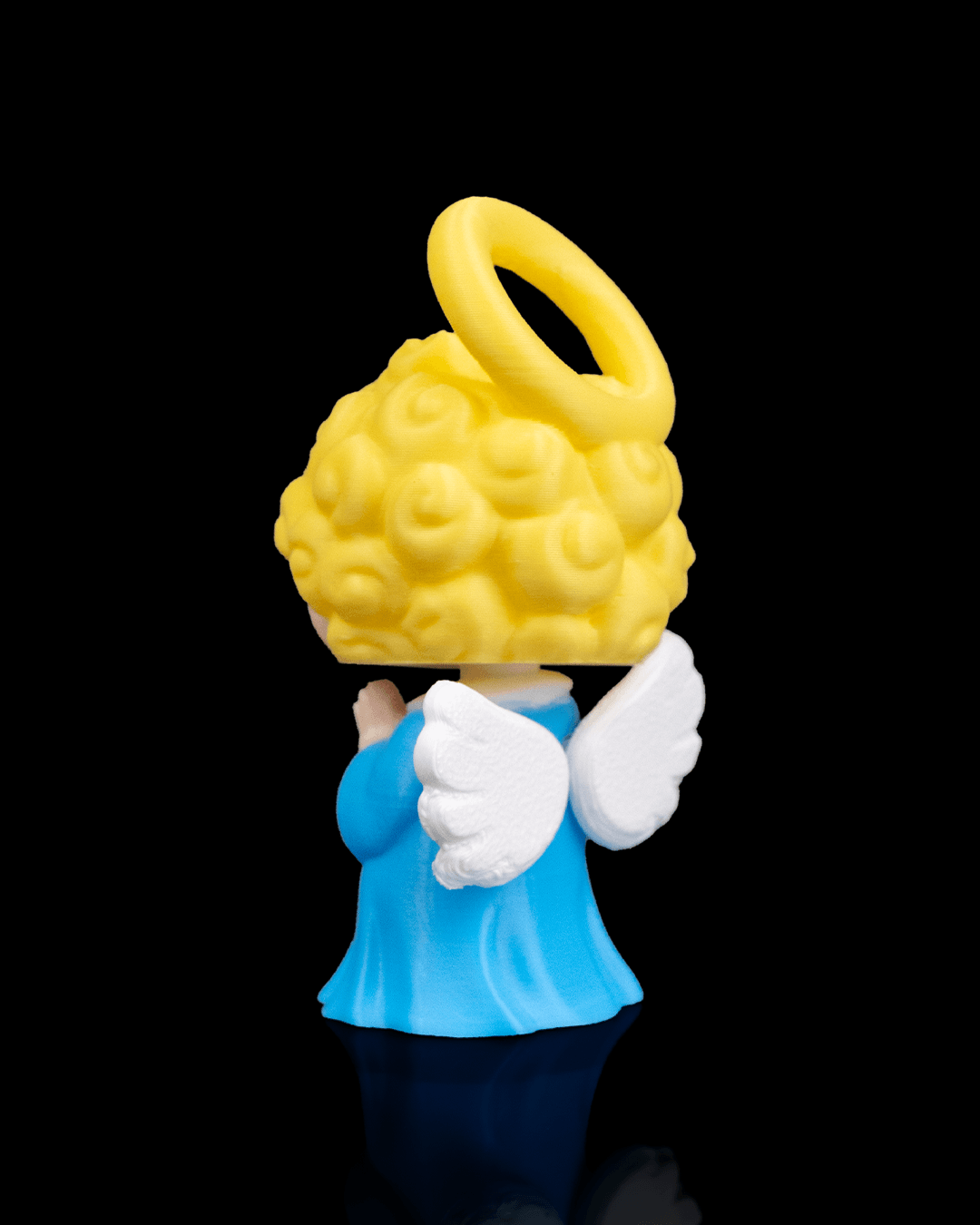 Little Angel Christmas Ornament – A Tiny Guardian of Holiday Peace