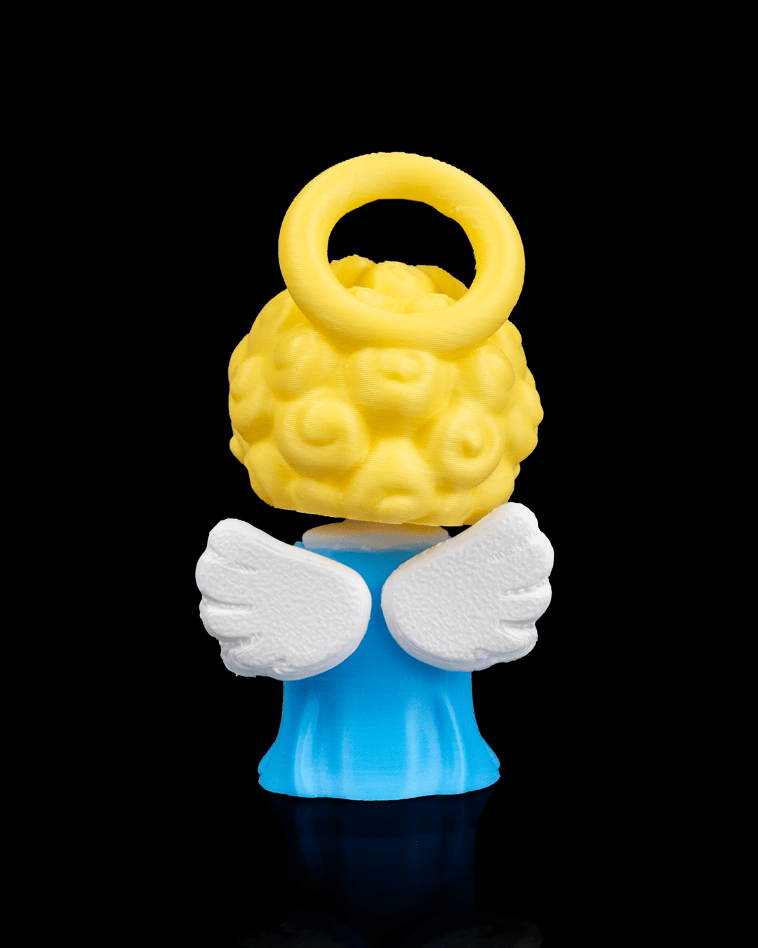 Little Angel Christmas Ornament – A Tiny Guardian of Holiday Peace
