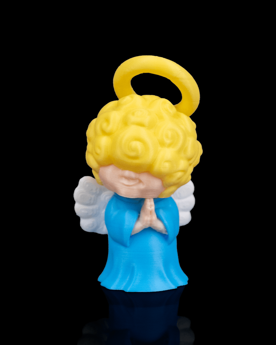 Little Angel Christmas Ornament – A Tiny Guardian of Holiday Peace