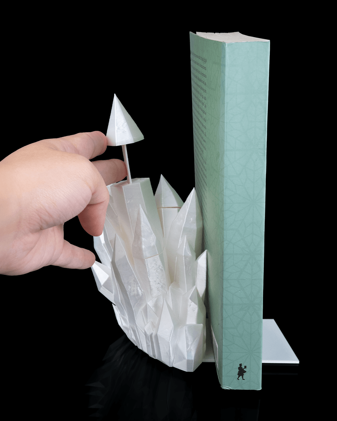 Lore Crystal Bookend & Bookmark