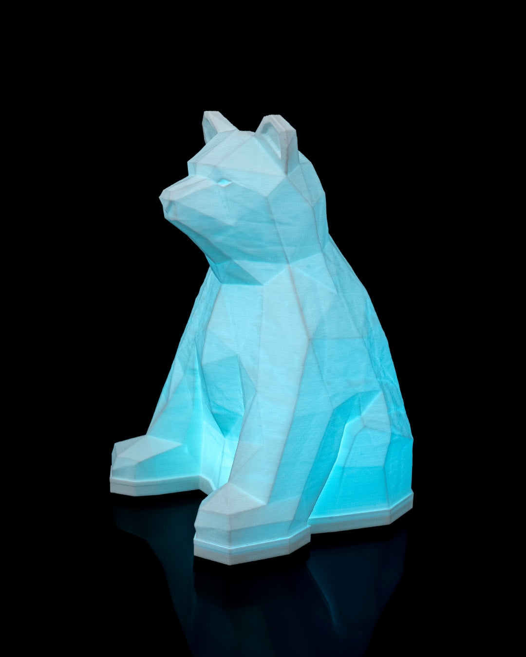 Low Poly Bear Table Lamp