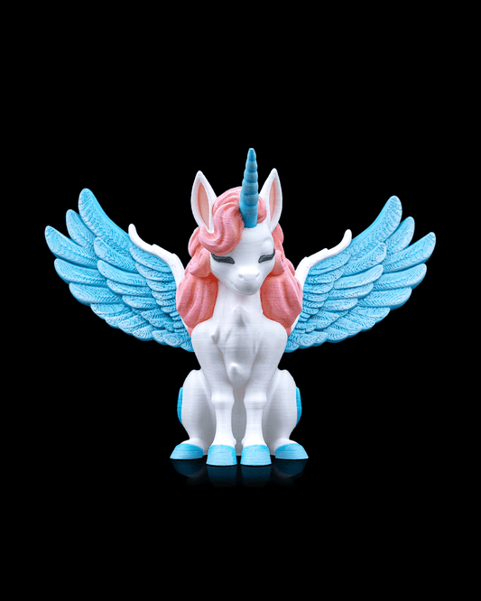 Lumina, the Purity Unicorn – A Guardian of Grace and Light