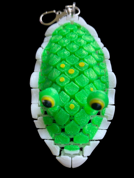 Doug the Sea Slug Keychain — No bones. No thoughts. Just Doug.