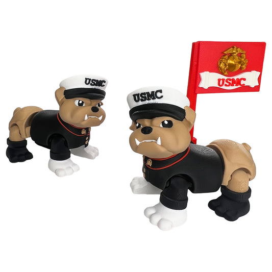 Marine Bulldog – 3D Printed Collectible