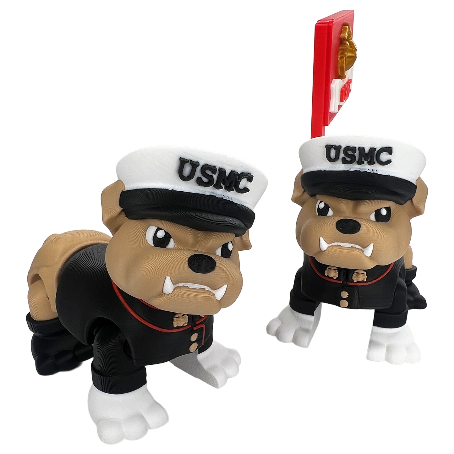 Marine Bulldog – 3D Printed Collectible