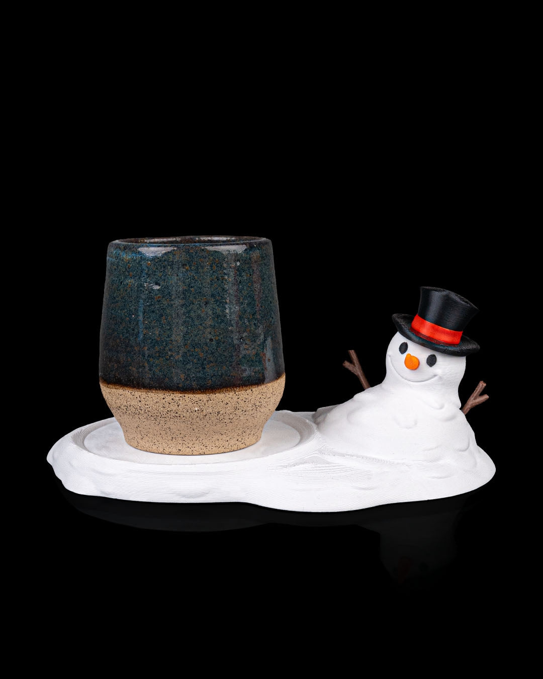 Meltproof Coaster – A Snowman That Won’t Melt Under Your Mug!