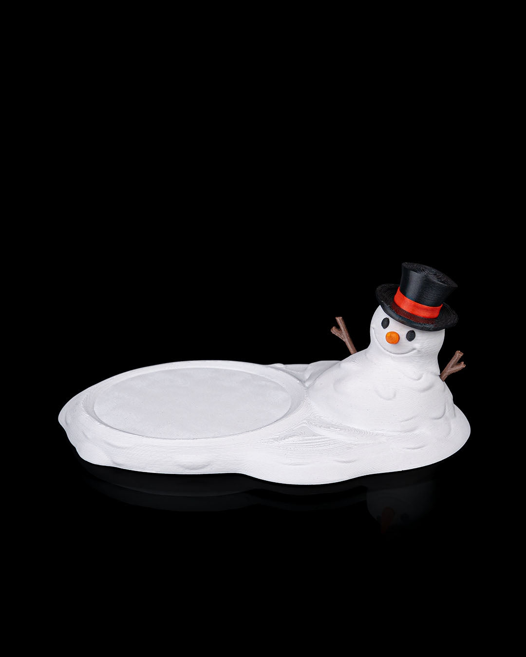 Meltproof Coaster – A Snowman That Won’t Melt Under Your Mug!