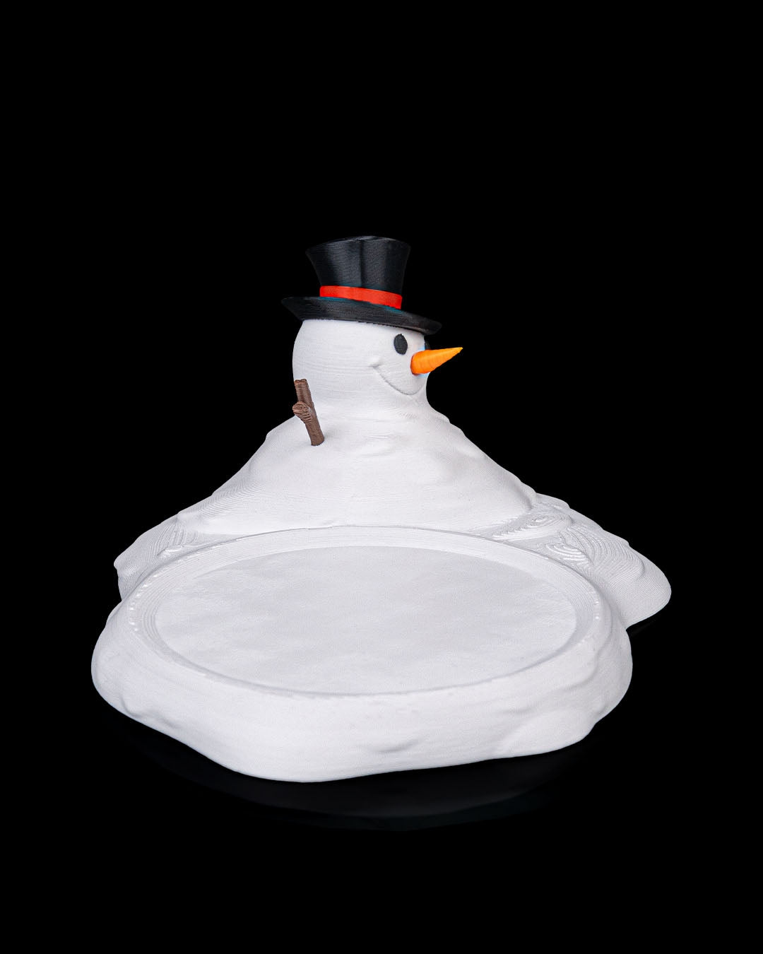 Meltproof Coaster – A Snowman That Won’t Melt Under Your Mug!