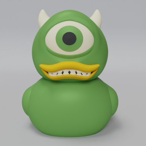 Mike Wazowski Duck — One Eye, Tons of Personality!