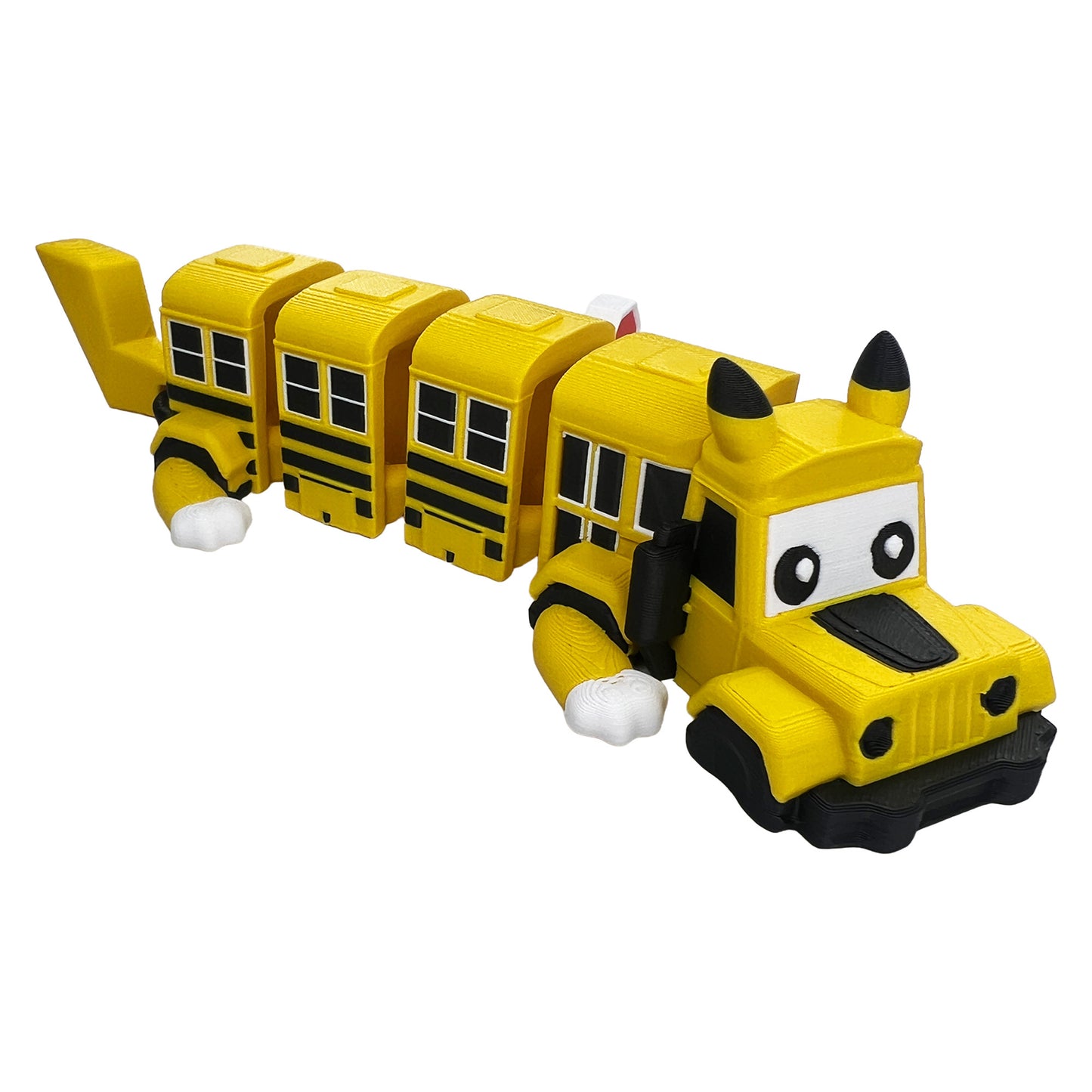 School Bus Dragon – 3D Printed Collectible