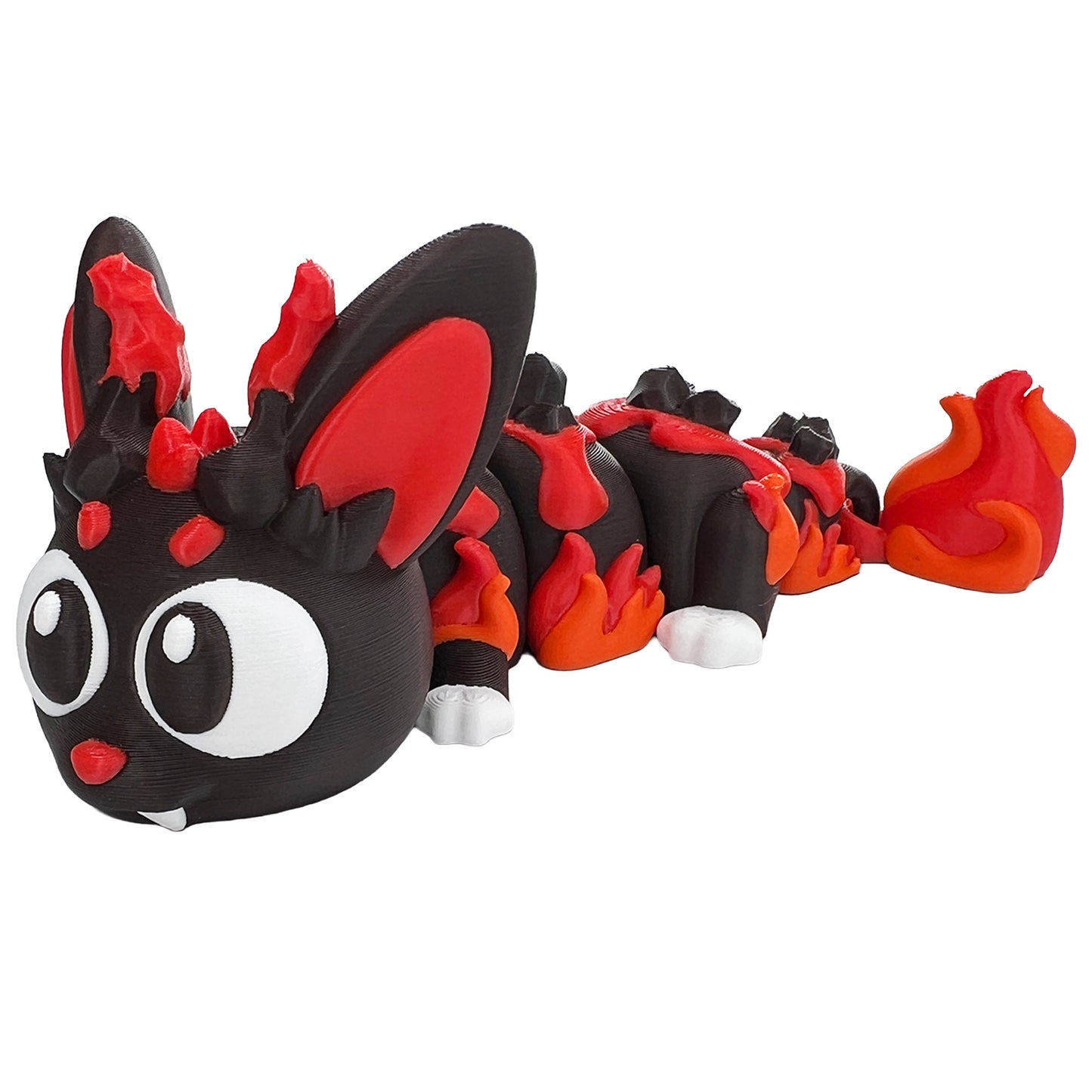 Fire Mouse Dragon – 3D Printed Collectible