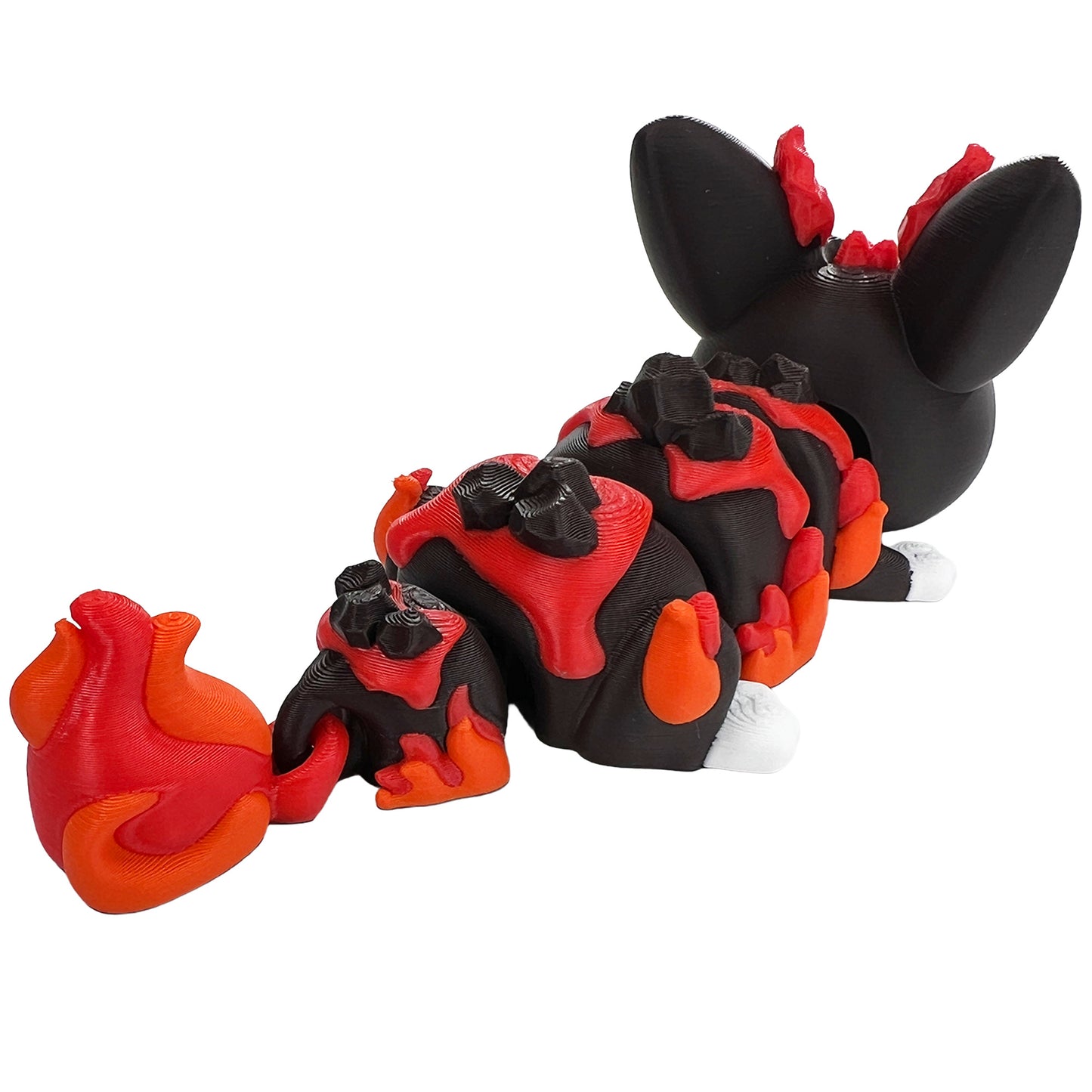 Fire Mouse Dragon – 3D Printed Collectible