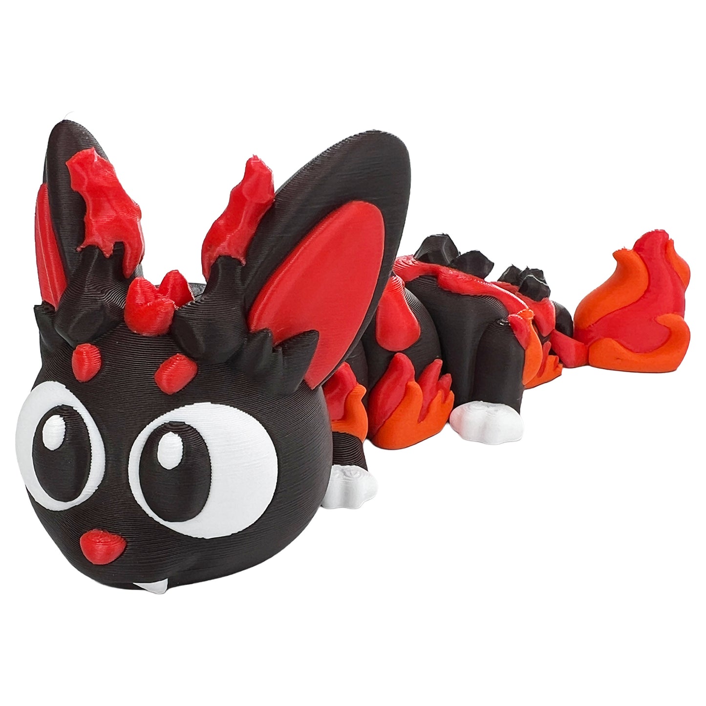 Fire Mouse Dragon – 3D Printed Collectible