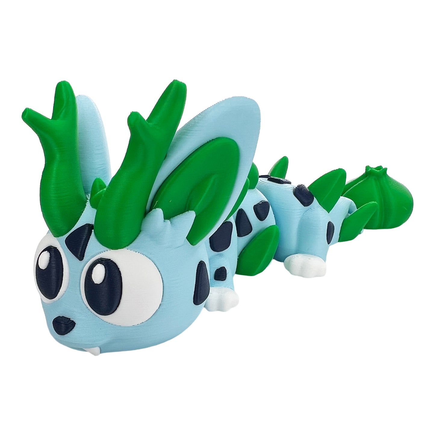 Grass Mouse Dragon – 3D Printed Collectible