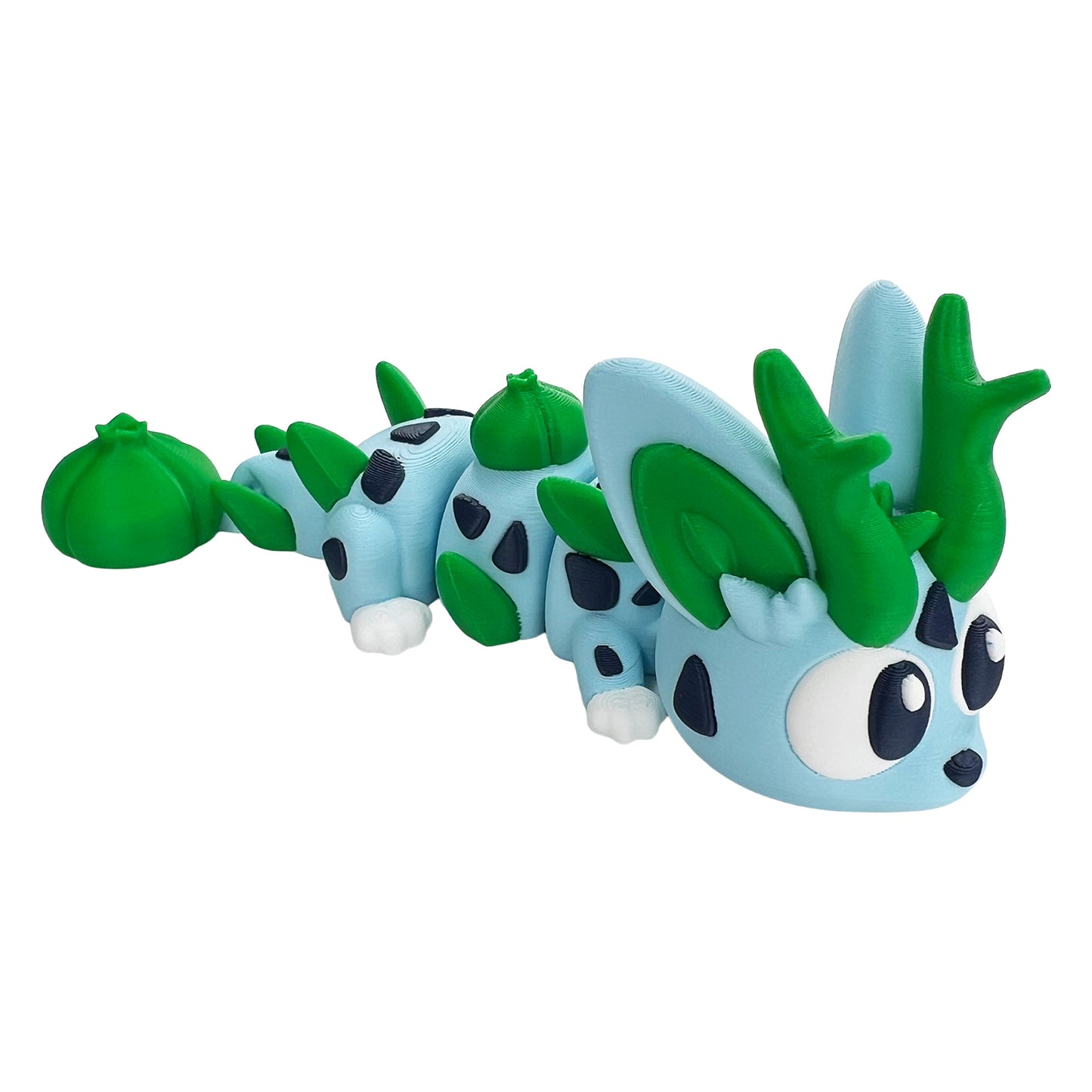 Grass Mouse Dragon – 3D Printed Collectible