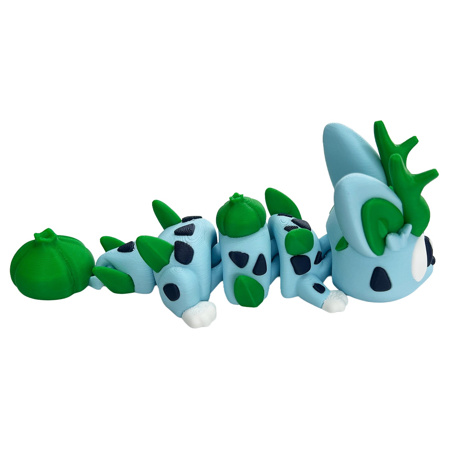 Grass Mouse Dragon – 3D Printed Collectible