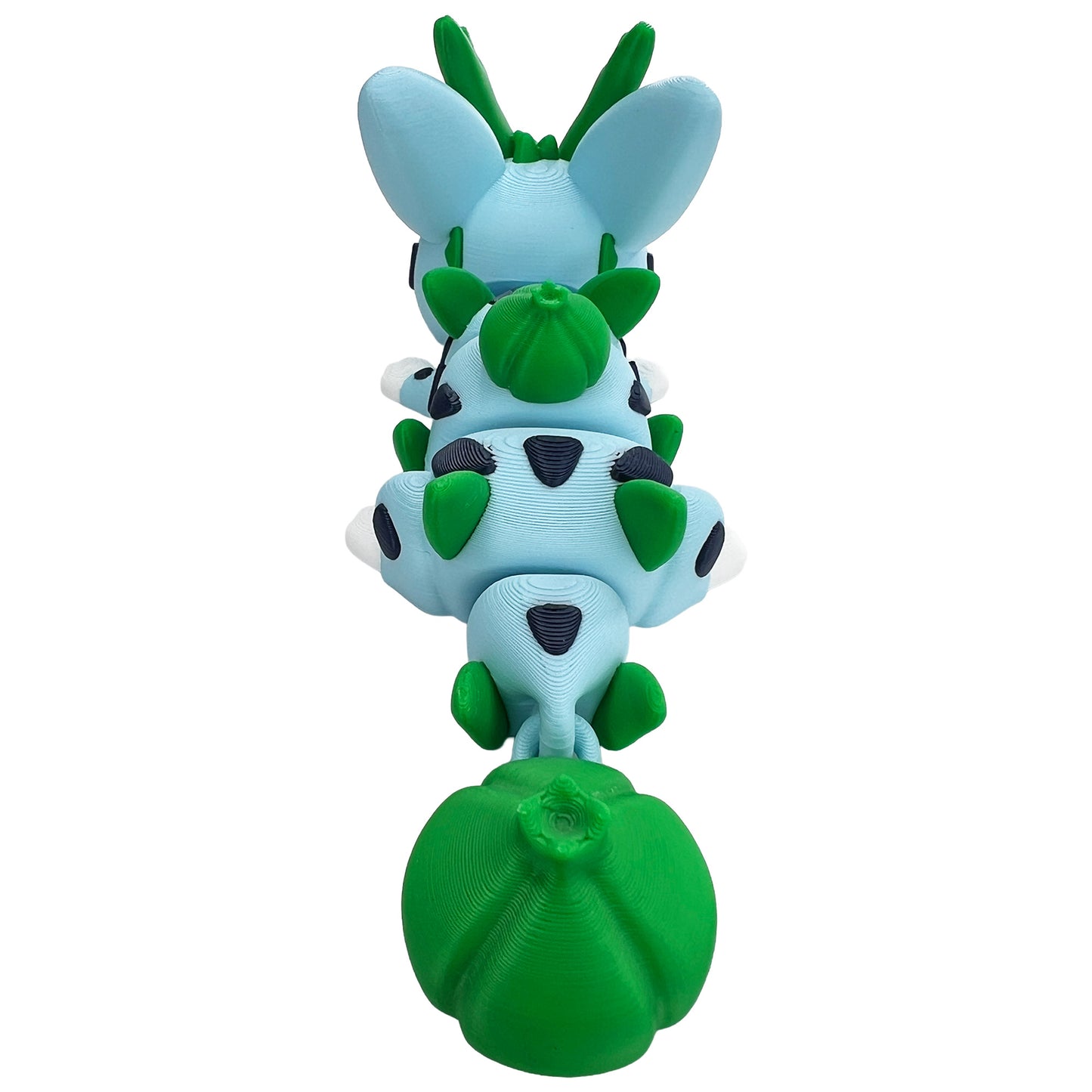 Grass Mouse Dragon – 3D Printed Collectible