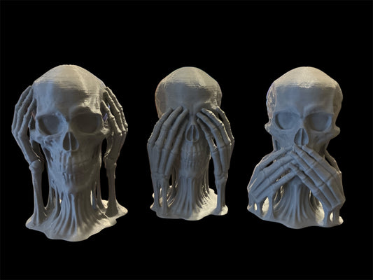 Skulls of Wisdom – Hear No Evil, See No Evil, Speak No Evil