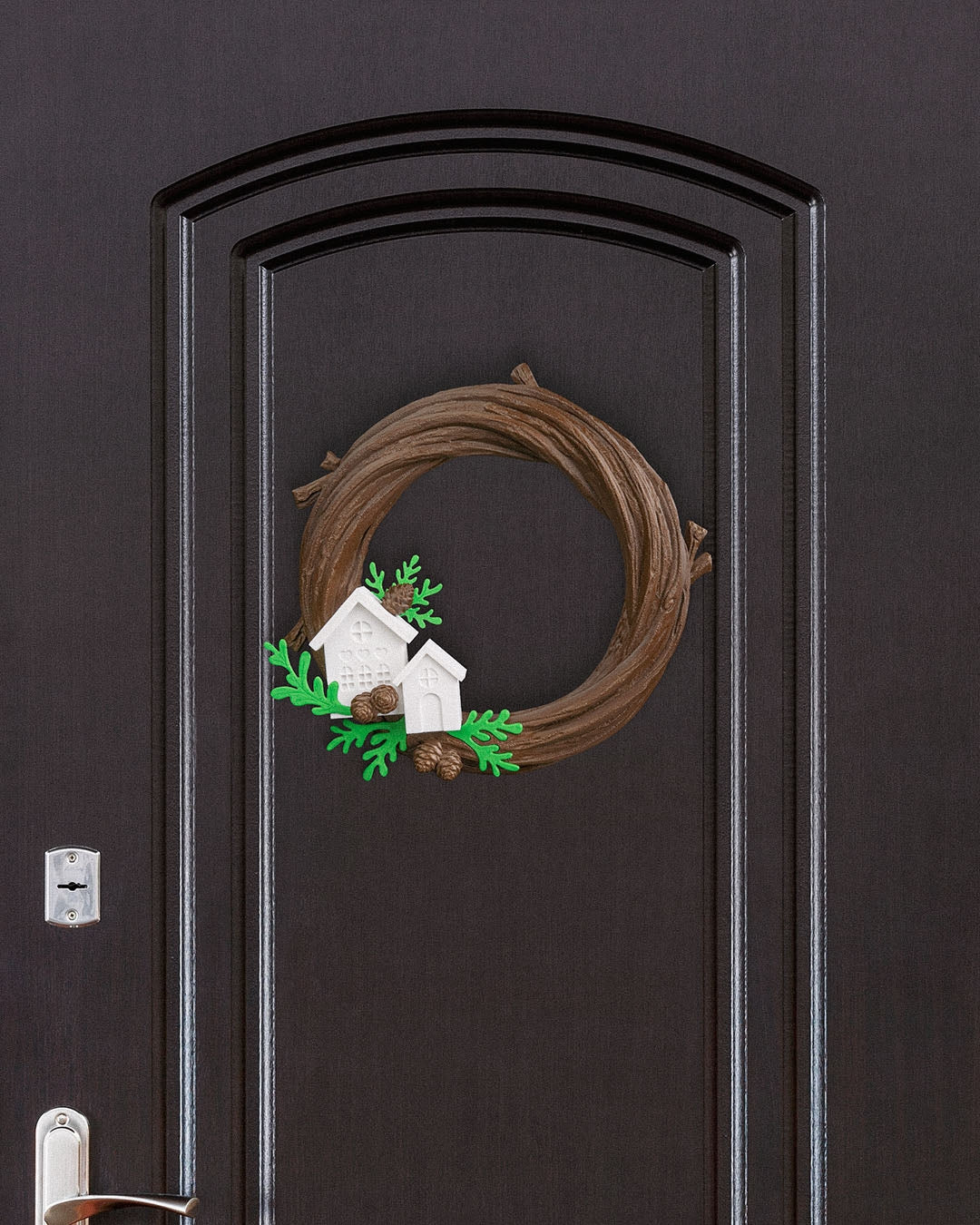 Naturally Merry Wreath – Pure Holiday Charm, No Glitter Required!