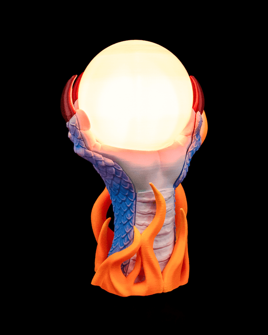 Orb Warden Table Lamp