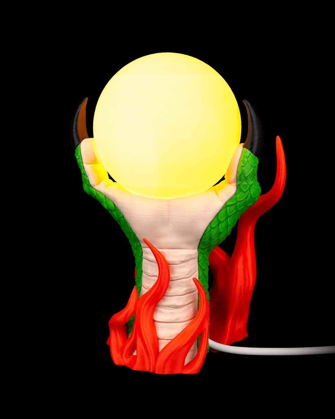 Orb Warden Table Lamp