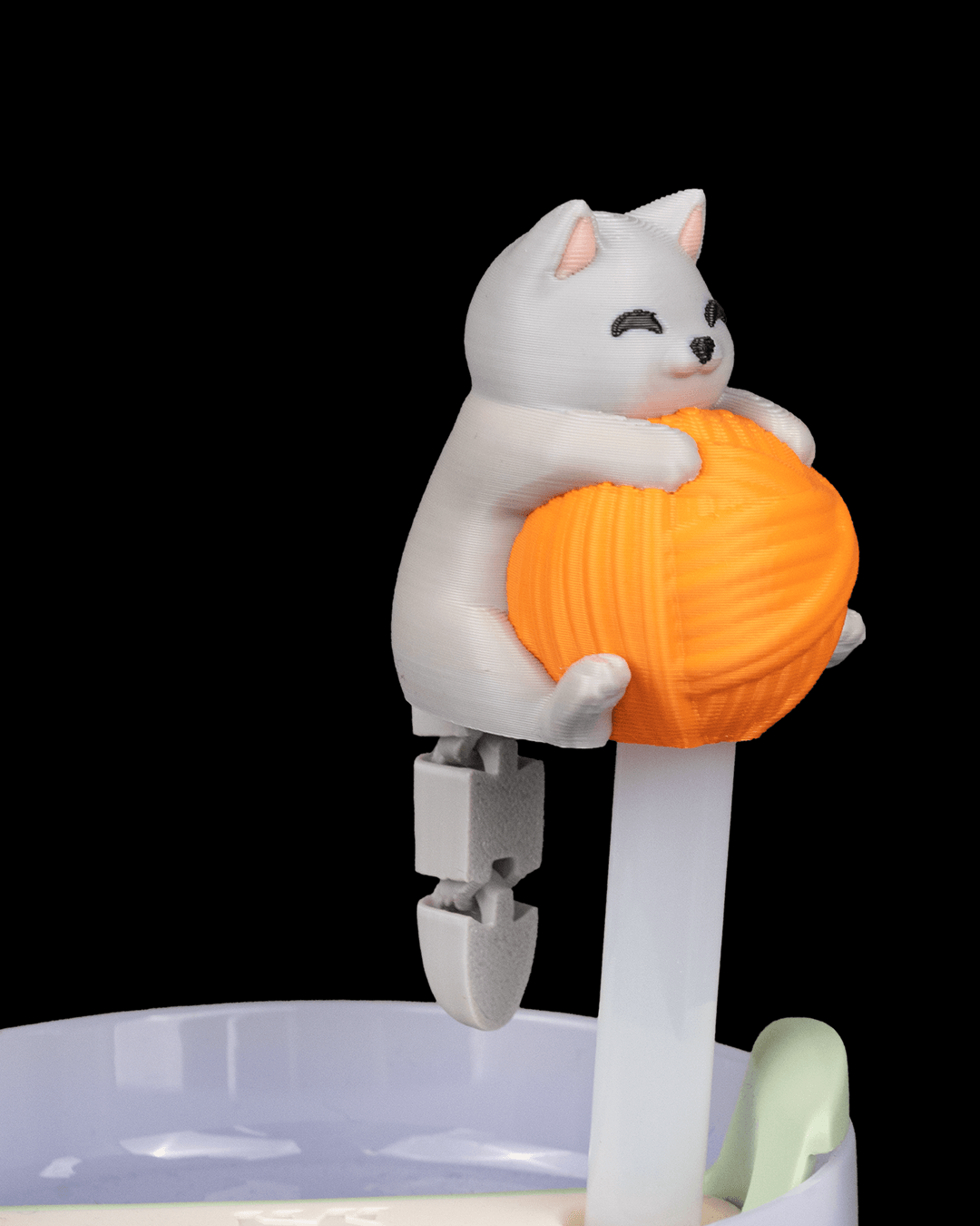 Pawsitively Hydrated – Straw Topper & Charm