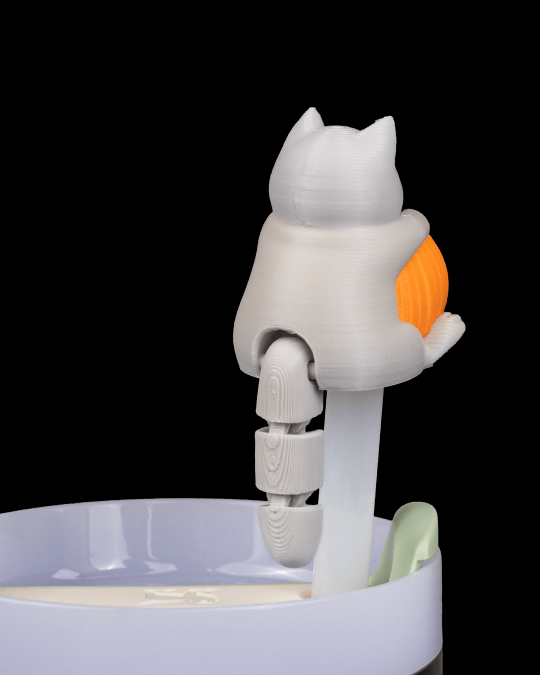 Pawsitively Hydrated – Straw Topper & Charm