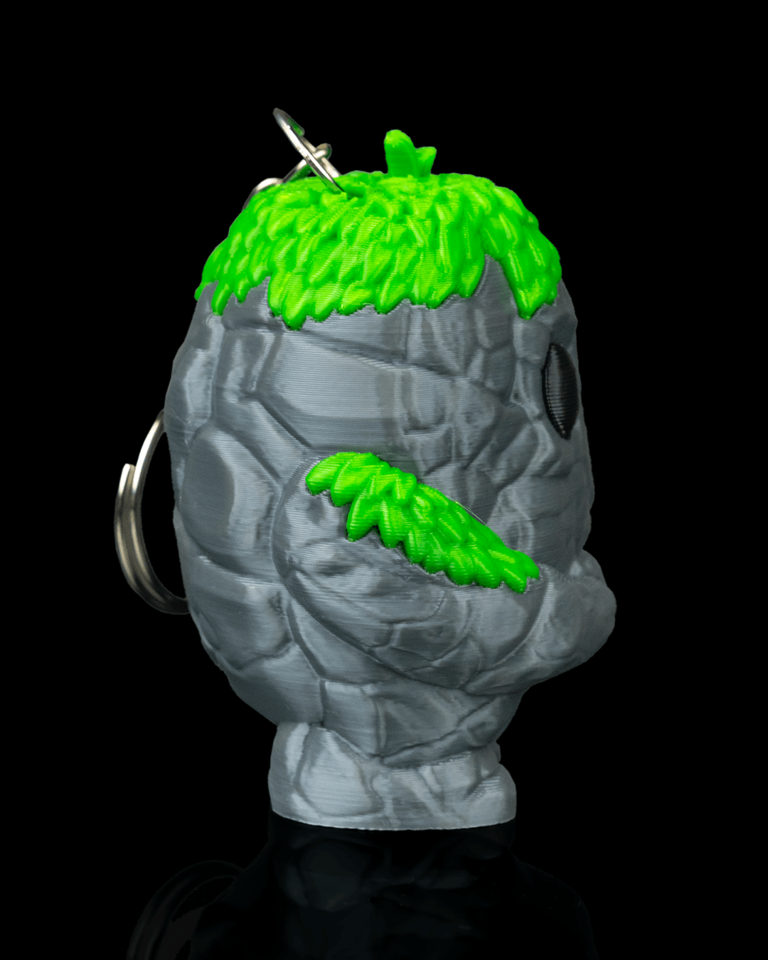 🪨 Pebbi, the Stone Spirit Keychain or Bookbag Charm