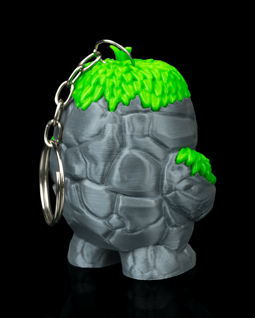 🪨 Pebbi, the Stone Spirit Keychain or Bookbag Charm