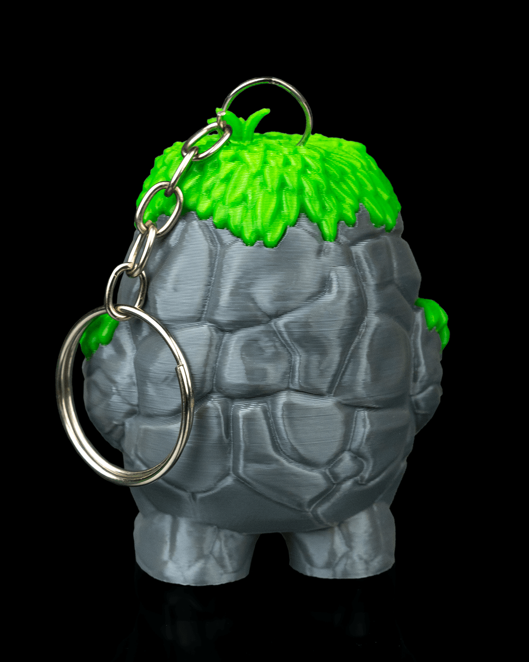 🪨 Pebbi, the Stone Spirit Keychain or Bookbag Charm