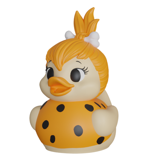 Pebbles Flintstone Duck — The Cutest Little Duck in Bedrock!