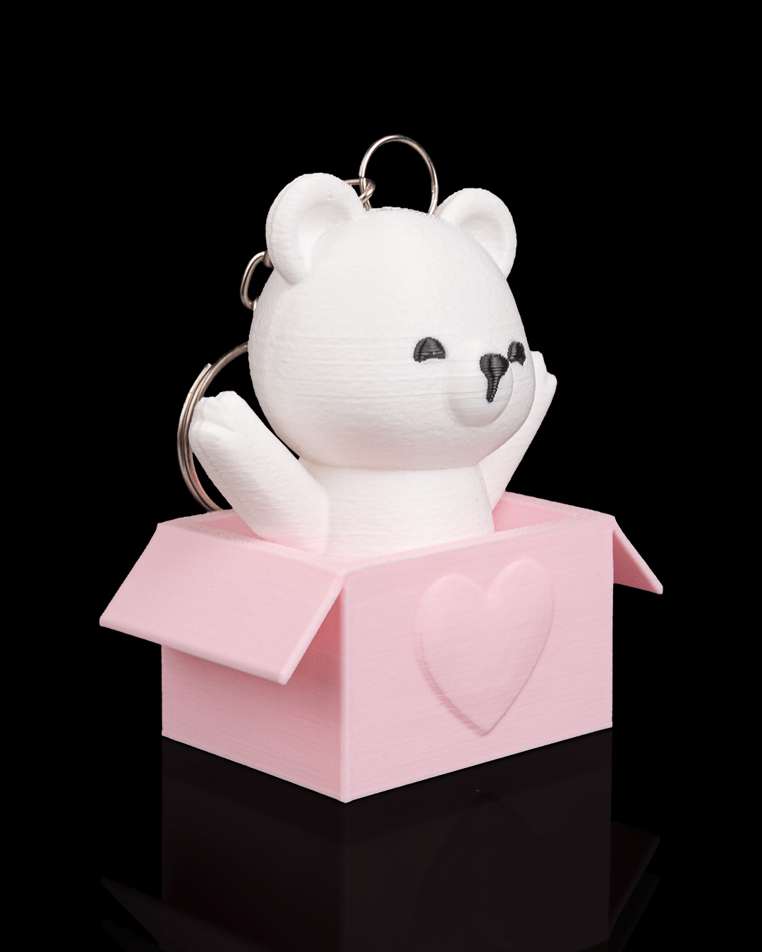 Peek-a-Bear Keychain