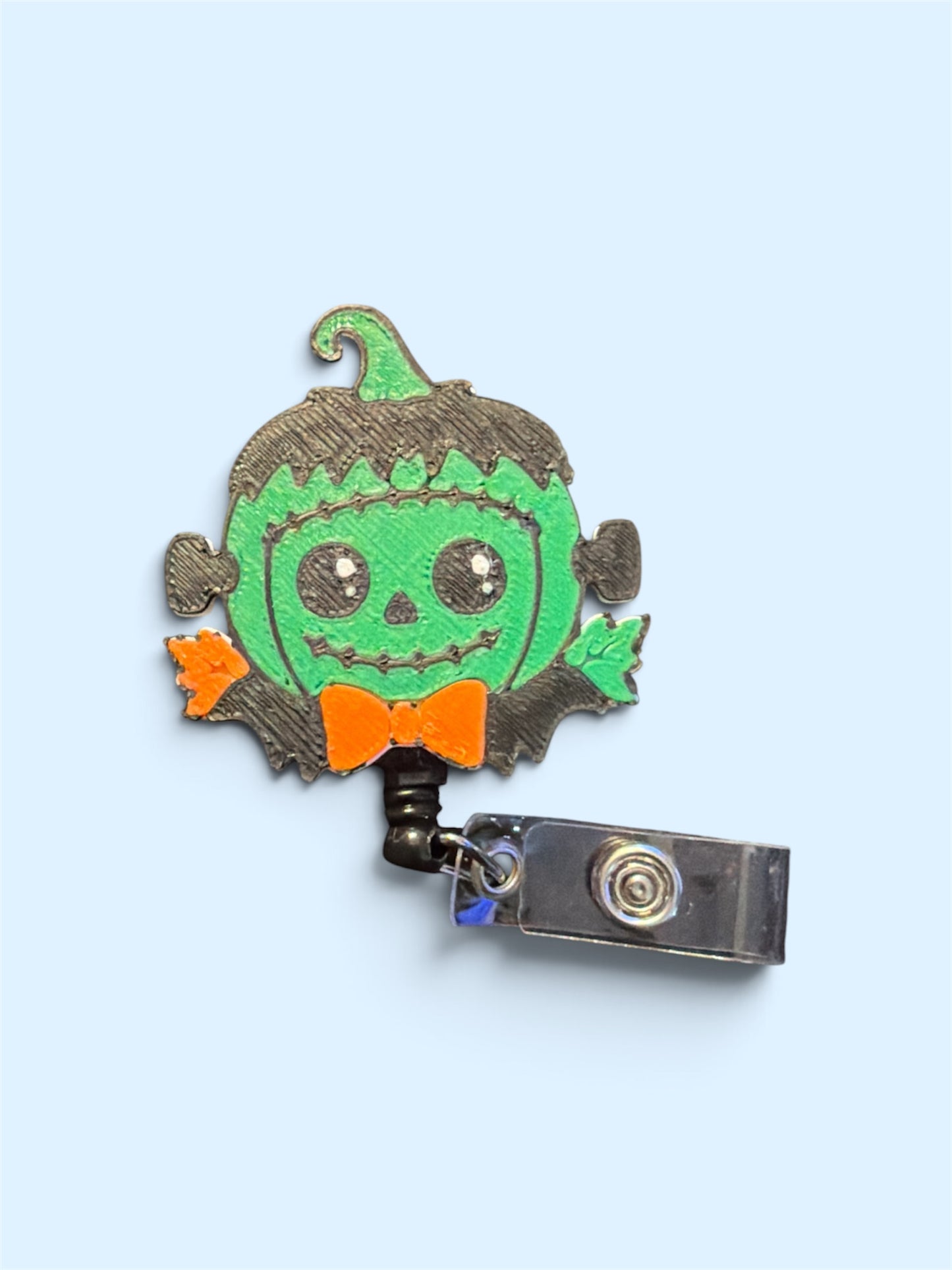 Halloween Badge Reel Collection – Spooky Style for Your Workday!